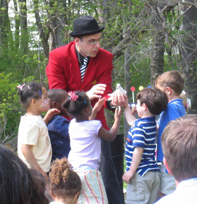 birthday party magician Cabin John, Maryland MD